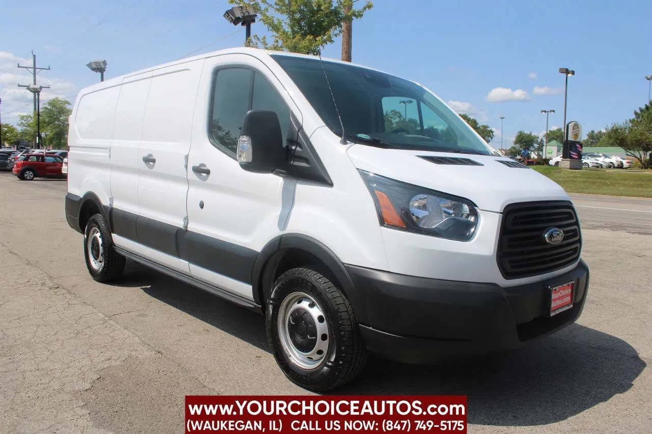 White 2019 Ford Transit Van 250 3dr SWB Low Roof Cargo Van w/60/40 Passenger Side Doors for sale in Waukegan, IL