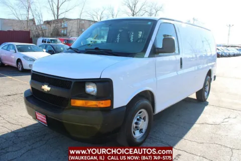 White 2017 Chevrolet Express Cargo Van 2500 3dr Cargo Van for sale in Waukegan, IL