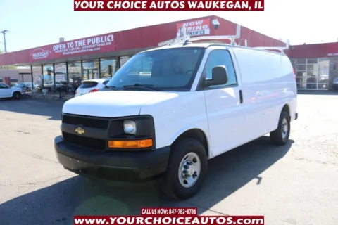 White 2017 Chevrolet Express Cargo Van 2500 3dr Cargo Van for sale in Waukegan, IL