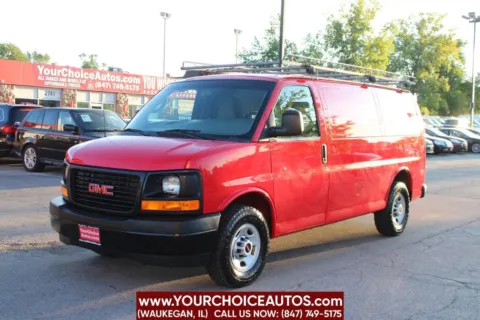 Red 2017 GMC Savana Cargo Van 3500 3dr Cargo Van for sale in Waukegan, IL