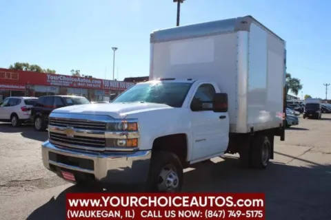 White 2018 Chevrolet Silverado 3500HD Work Truck for sale in Waukegan, IL