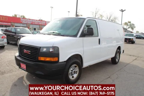 White 2018 GMC Savana Cargo Van 3500 3dr Cargo Van for sale in Waukegan, IL