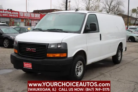 White 2019 GMC Savana Cargo Van 3500 3dr Cargo Van for sale in Waukegan, IL