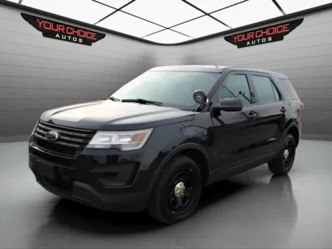 Black 2019 Ford Police Interceptor Utility AWD 4dr SUV for sale in Waukegan, IL