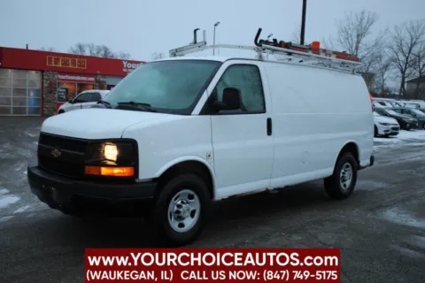 White 2012 Chevrolet Express Cargo Van 2500 3dr Cargo Van w/ 1WT for sale in Waukegan, IL