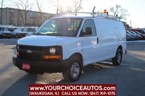White 2012 Chevrolet Express Cargo Van 2500 3dr Cargo Van w/ 1WT for sale in Waukegan, IL