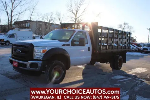 Gray 2016 Ford Super Duty F-550 DRW 4X2 2dr Regular Cab 140.8 200.8 in. WB for sale in Waukegan, IL
