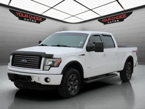 White 2011 Ford F-150 FX4 4x4 4dr SuperCrew Styleside 5.5 ft. SB for sale in Waukegan, IL