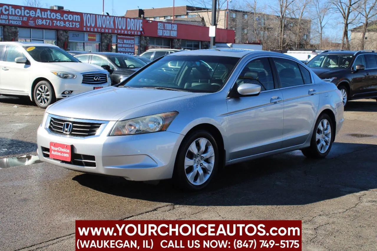 Silver 2009 Honda Accord Sdn EX-L for sale in Waukegan, IL