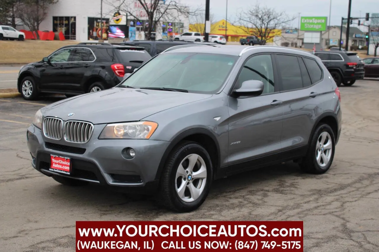 Gray 2011 BMW X3 28i for sale in Waukegan, IL
