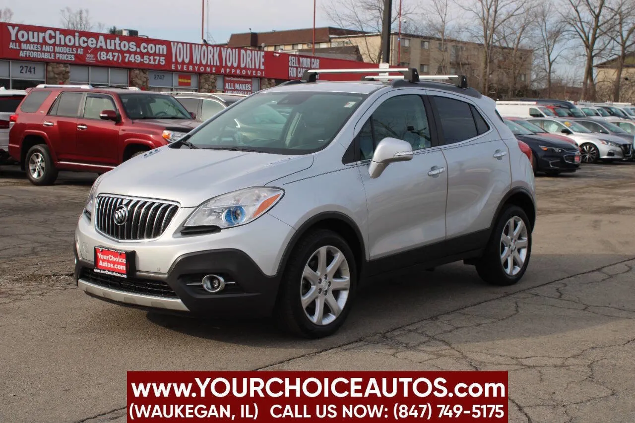 Silver 2015 Buick Encore Premium for sale in Waukegan, IL
