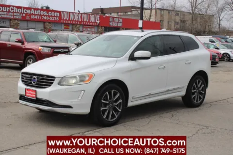 White 2016 Volvo XC60 T5 Drive-E Platinum for sale in Waukegan, IL