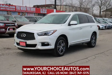 White 2017 INFINITI QX60 Base AWD 4dr SUV for sale in Waukegan, IL