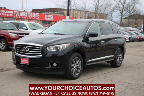 Black 2014 INFINITI QX60 Base AWD 4dr SUV for sale in Waukegan, IL