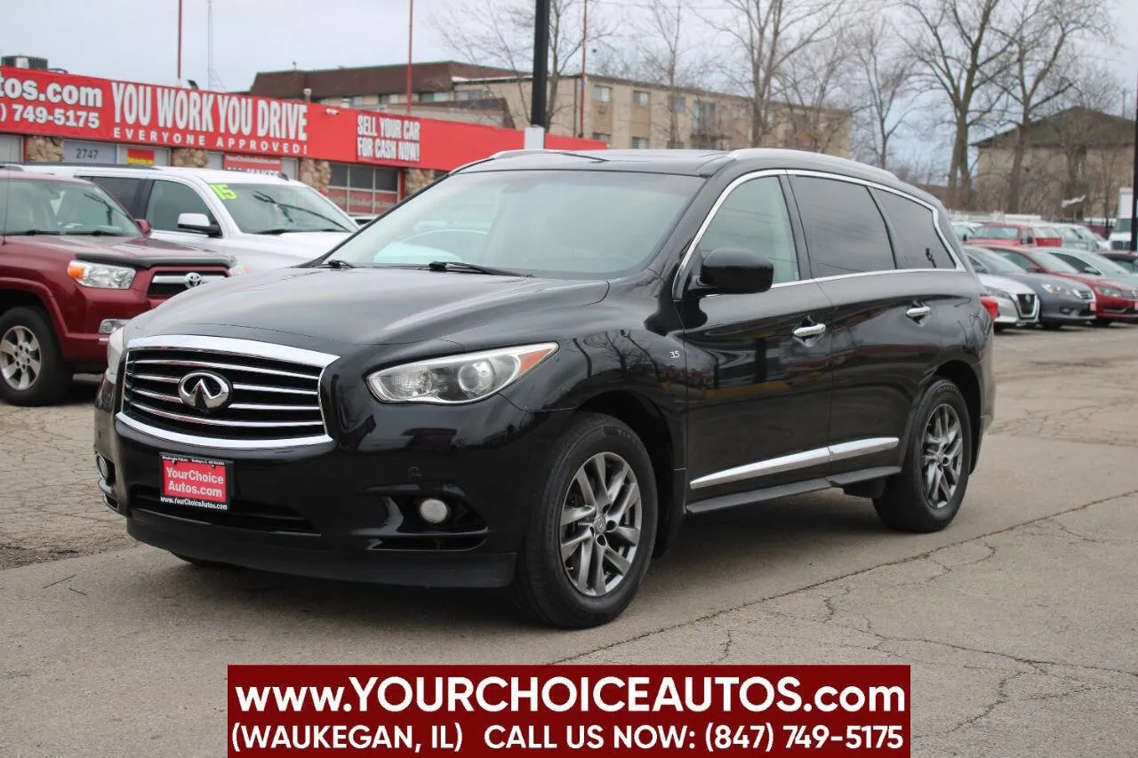 Black 2014 INFINITI QX60 Base AWD 4dr SUV for sale in Waukegan, IL
