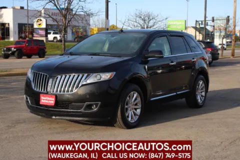 Black 2013 Lincoln MKX Base AWD 4dr SUV for sale in Waukegan, IL