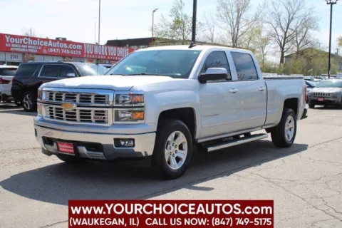 Silver 2015 Chevrolet Silverado 1500 LT for sale in Waukegan, IL