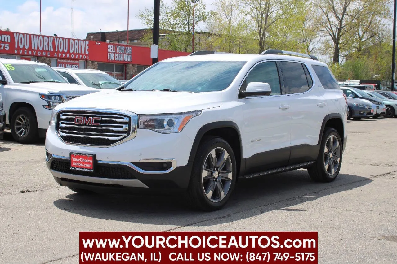 White 2017 GMC Acadia SLT for sale in Waukegan, IL