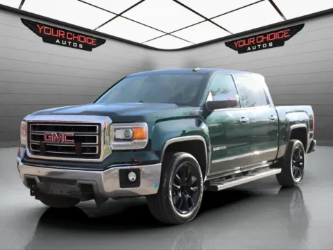 Green 2014 GMC Sierra 1500 SLT for sale in Waukegan, IL