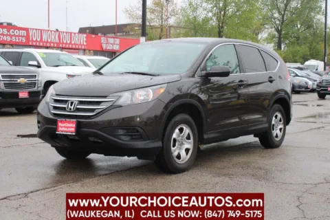 Black 2014 Honda CR-V LX for sale in Waukegan, IL
