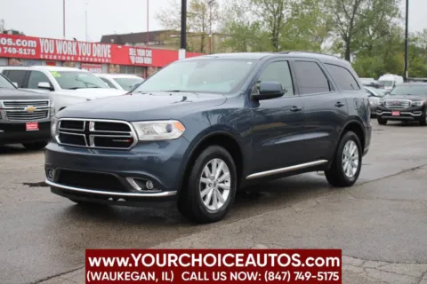 Blue 2020 Dodge Durango SXT Plus for sale in Waukegan, IL