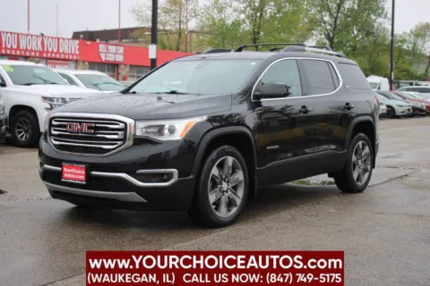 Black 2018 GMC Acadia SLT for sale in Waukegan, IL