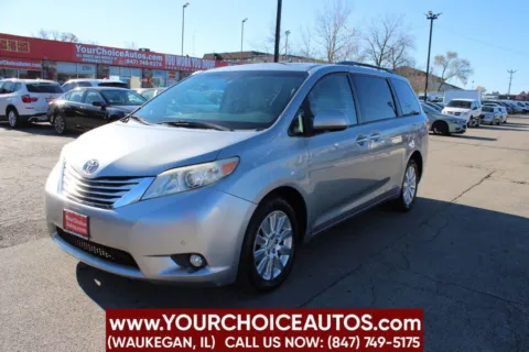 Silver 2011 Toyota Sienna Limited 7 Passenger AWD 4dr Mini Van for sale in Waukegan, IL