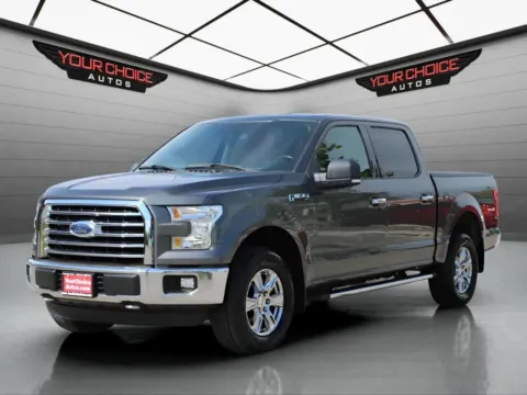 Gray 2016 Ford F-150 XLT 4x4 4dr SuperCrew 5.5 ft. SB for sale in Waukegan, IL