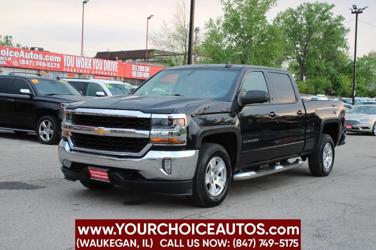Black 2018 Chevrolet Silverado 1500 LT for sale in Waukegan, IL