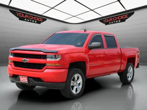 Red 2018 Chevrolet Silverado 1500 Custom for sale in Waukegan, IL