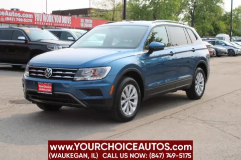Blue 2020 Volkswagen Tiguan S for sale in Waukegan, IL