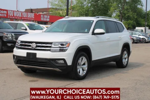 White 2018 Volkswagen Atlas 2.0T SE 4dr SUV w/Technology for sale in Waukegan, IL