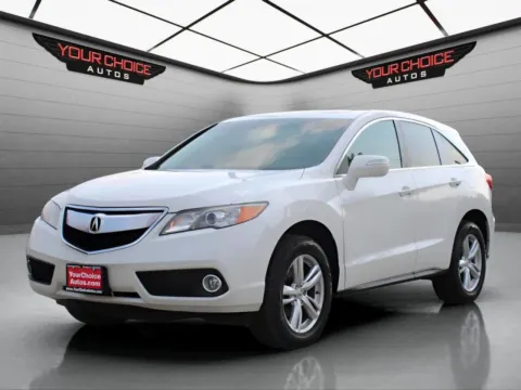 White 2015 Acura RDX Tech Pkg for sale in Waukegan, IL