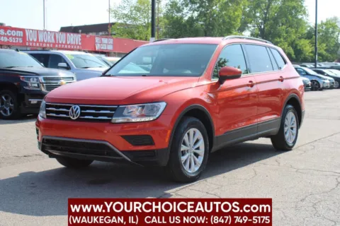 Orange 2019 Volkswagen Tiguan S for sale in Waukegan, IL