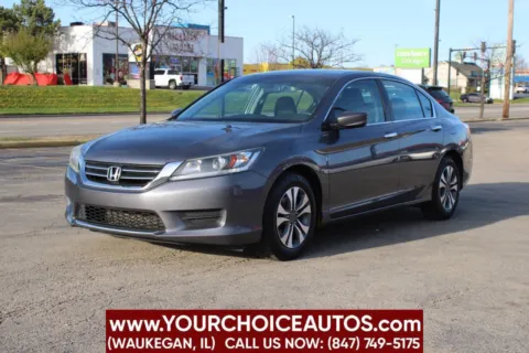 Gray 2015 Honda Accord Sedan LX for sale in Waukegan, IL