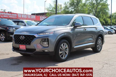 Gray 2019 Hyundai Santa Fe SEL Plus for sale in Waukegan, IL