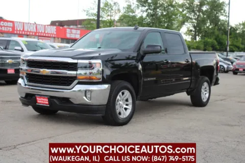 Black 2018 Chevrolet Silverado 1500 LT for sale in Waukegan, IL