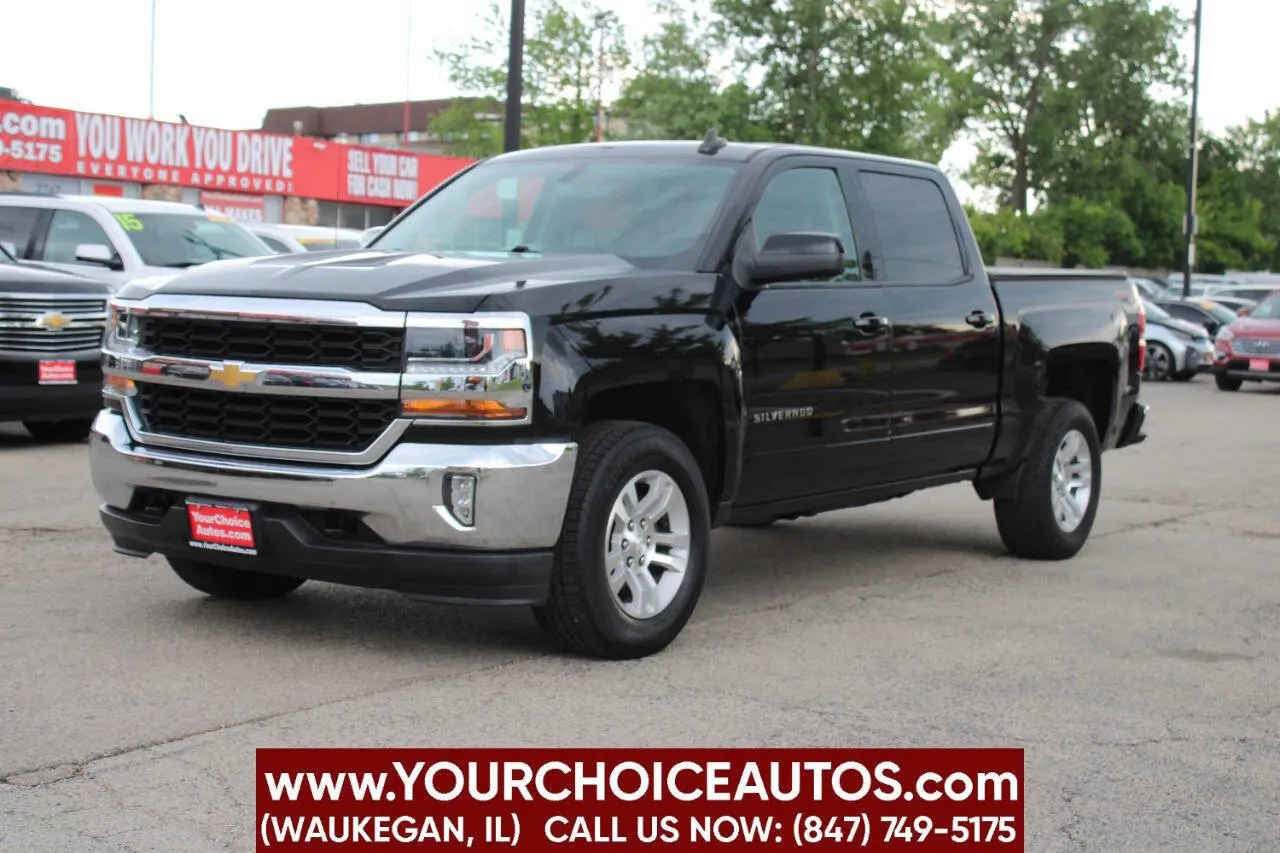 Black 2018 Chevrolet Silverado 1500 LT for sale in Waukegan, IL