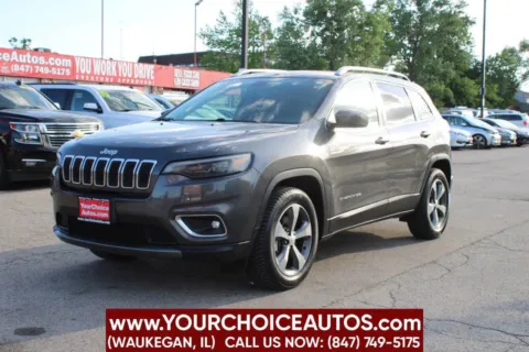 Gray 2019 Jeep Cherokee Limited for sale in Waukegan, IL