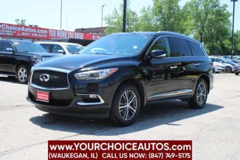 Black 2017 INFINITI QX60 Base AWD 4dr SUV for sale in Waukegan, IL