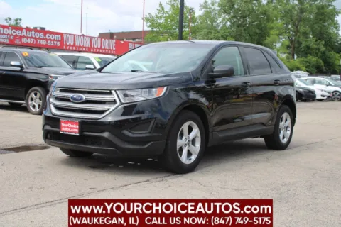 Black 2018 Ford Edge SE for sale in Waukegan, IL
