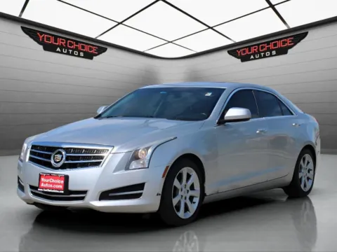 Silver 2014 Cadillac ATS Standard RWD for sale in Waukegan, IL