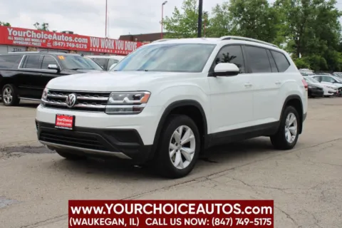 White 2019 Volkswagen Atlas 3.6L V6 S for sale in Waukegan, IL