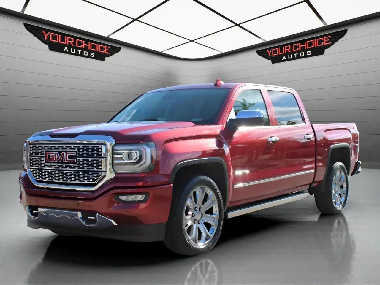 Red 2018 GMC Sierra 1500 Denali for sale in Waukegan, IL