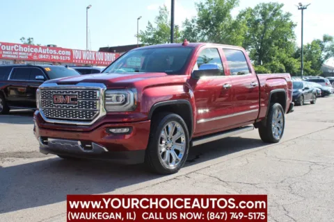 Red 2018 GMC Sierra 1500 Denali for sale in Waukegan, IL