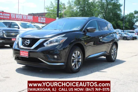 Black 2018 Nissan Murano SV for sale in Waukegan, IL