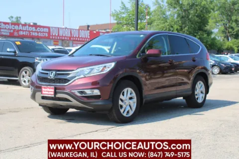Red 2015 Honda CR-V EX for sale in Waukegan, IL