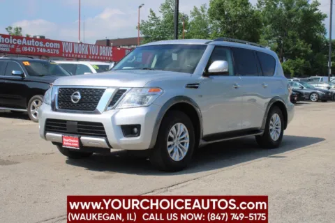 Silver 2017 Nissan Armada SV for sale in Waukegan, IL