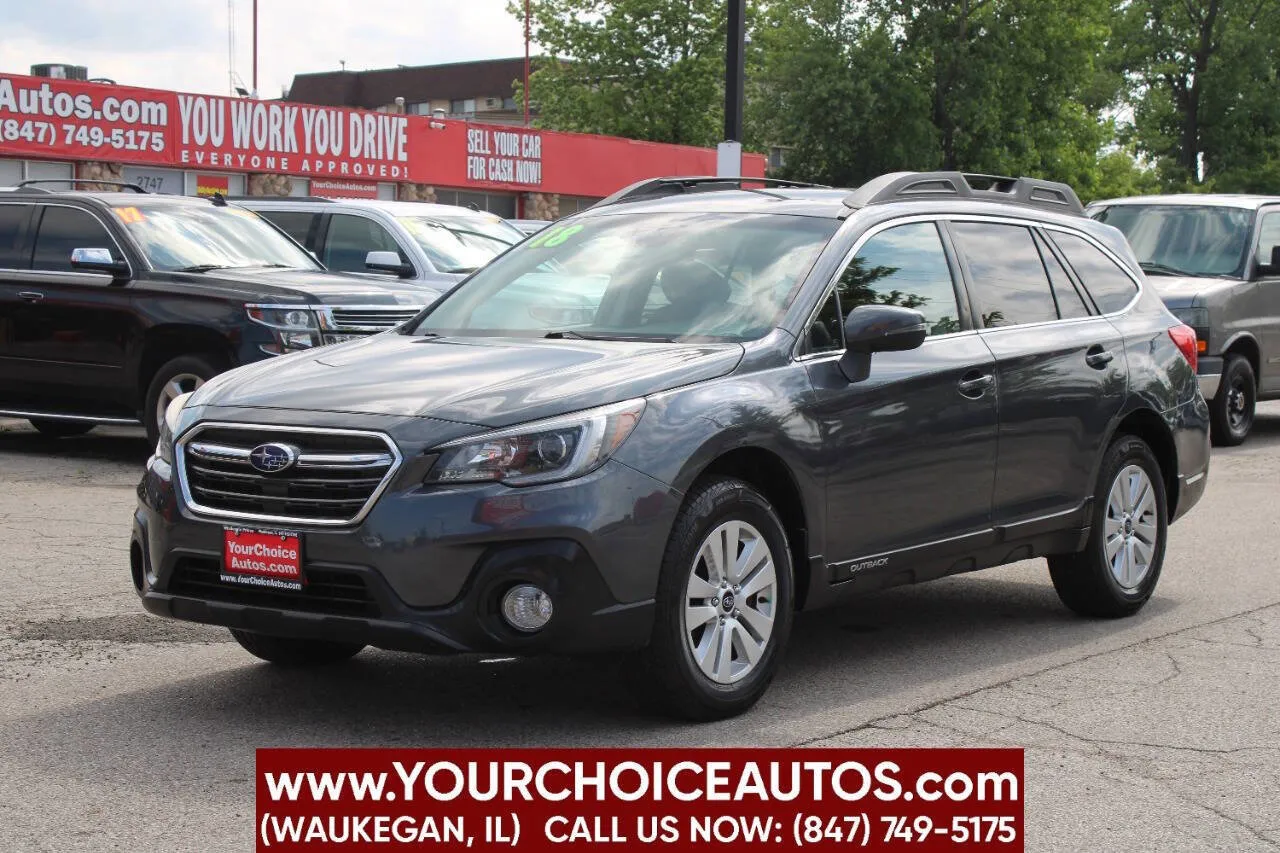 Gray 2018 Subaru Outback Premium for sale in Waukegan, IL