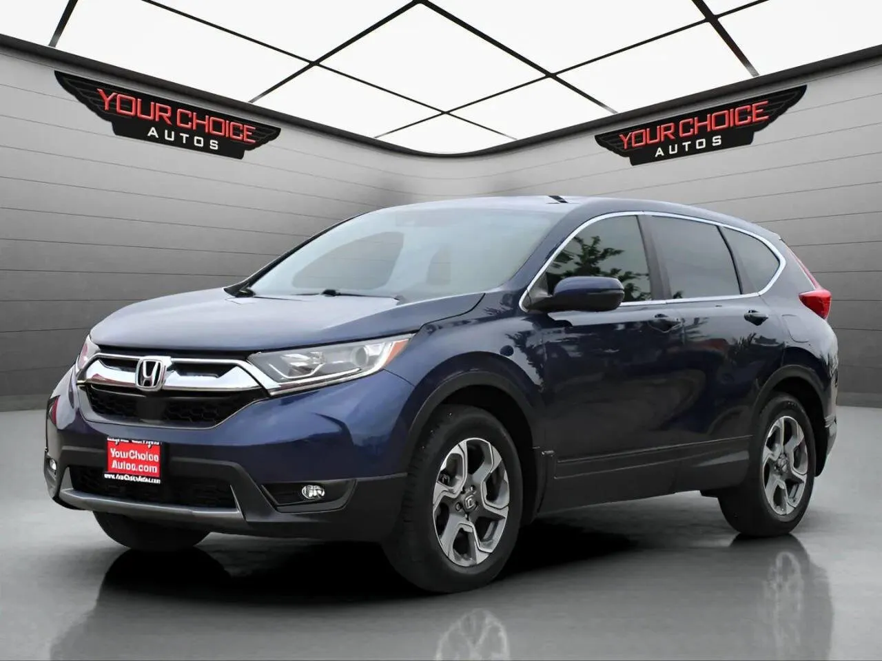 Blue 2017 Honda CR-V EX for sale in Waukegan, IL